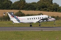 F-HBCE @ LFRB - Raytheon Aircraft Company 1900D, Landing rwy 07R, Brest-Bretagne airport (LFRB-BES) - by Yves-Q