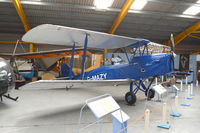 G-AMBB @ X4WT - De Havilland DH-82A Tiger Moth at Winthorpe. Spuriously marked as G-MAZY which is not an official registration. The Major components of this aircraft used in the build are from G-AMBB. - by moxy