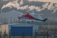 G-NSJS @ EGNJ - G-NSJS Returning to CHC Pan at Humberside Airport - by Gareth Alan Watcham