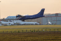 G-IACY @ EGNJ - GIACY Landing runway 20 at Humberside Airport - by Gareth Alan Watcham
