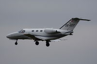 OE-FDT @ EGSH - Landing at Norwich. - by Graham Reeve