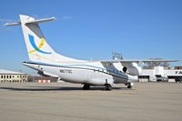 N677DC @ KBOI - Parked on the north GA ramp.  1999 Fairchild Dornier 328-300 328JET, c/n 3126 - by Gerald Howard