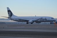 N472AS @ KBOI - Early morning take off on RWY 28R.