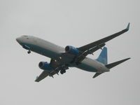 VQ-BAW @ EBOS - Moments before touchdown rwy26 - by Joeri Van der Elst