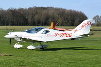 G-OPUG @ X3CX - Just landed at Northrepps.