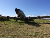 HI-393 @ MDSD - Derelict at SDQ airport, southwest corner of the airport. - by Scott Hickman