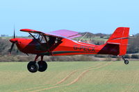 G-PECX @ X3CX - Landing at Northrepps.