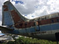 CS-TBI @ MDSD - Derelict at SDQ airport, on the southwest corner of the airport. - by Scott Hickman