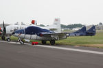 N115DH @ OSH - 1956 De Havilland (F+W Emmen) Vampire T.55 (DH-115), c/n: 866 - by Timothy Aanerud