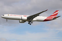 3B-NBU @ LFBO - Air Mauritius A330 NEO.