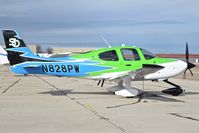 N828PW @ KBOI - Parked on the south GA ramp.