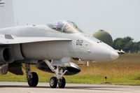 J-5012 @ LFRJ - McDonnell Douglas FA-18C Hornet, Taxiing to flight line, Landivisiau Naval Air Base (LFRJ) Tiger Meet 2017 - by Yves-Q