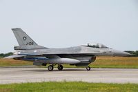 J-136 @ LFRJ - Fokker F-16AM Fighting Falcon, Taxiing to flight line, Landivisiau Naval Air Base (LFRJ) Tiger Meet 2017 - by Yves-Q