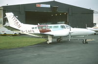 G-ZAPB @ STN - Stanstedt 23.12.1990 - by leo larsen