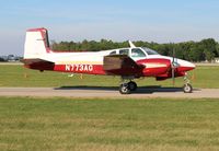 N773AG @ KOSH - Twin Bonanza - by Florida Metal
