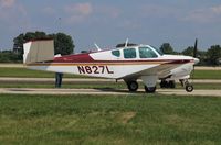 N827L @ KOSH - Bonanza - by Florida Metal