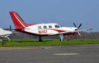 N14EF @ EGTF - Piper PA-46-350P Malibu Jet Prop DLX at Fairoaks. - by moxy