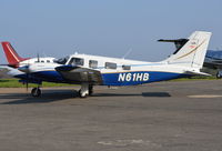 N61HB @ EGTF - Piper PA-34-220T Seneca V at Fairoaks. - by moxy