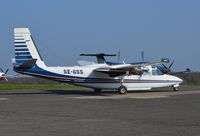 SE-GSS @ EGTF - Rockwell 690C Turbo Commander Jetprop 840 at Fairoaks. - by moxy