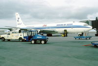 SU-DAC @ KEF - Keflavik 13.3.1991 - by leo larsen