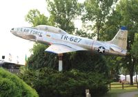 51-8627 @ KOSH - T-33A - by Florida Metal