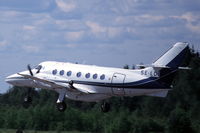 SE-LDI @ ESOK - Jetstream 31 taking off from Karlstad airport, Sweden, 2002 - by Van Propeller