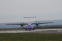 G-ISLL @ EGGD - Lining up on RWY 09 - by DominicHall