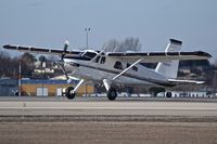 N36GH @ KBOI - Landing RWY 10L. 1966 DeHavilland DHC-2T, c/n 1636. - by Gerald Howard