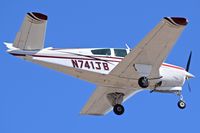 N741JB @ KBOI - Landing RWY 10L.