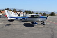 N704MZ @ SZP - 1976 Cessna 150M, Continental O-200 100 Hp, on Transient Ramp - by Doug Robertson