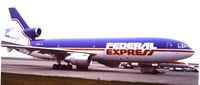 N314FE @ EBBR - Brussels FEDEX hub '80s - by j.van mierlo
