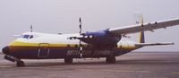 G-AYMG @ EBBR - Brussels courier hub '80s - by j.van mierlo