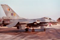 FA-92 @ EBBE - F-16A.SPOTTERSDAY.31 SQUADRON.1996-01. - by Robert Roggeman