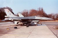 FA-124 @ EBBE - F-16A.SPOTTERSDAY.23 SQUADRON.1996-01. - by Robert Roggeman