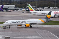 G-TCDC @ EGCC - Departing from Manchester. - by Graham Reeve