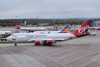 G-VROS @ EGCC - With Forever Young logo on the front. - by Graham Reeve