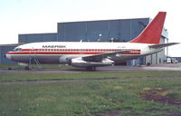 OY-APK @ CPH - Copenhagen 15.6.1982 non std. c/s.after lease to Malaysian AL - by leo larsen