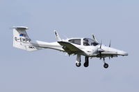 G-EMPP @ EGSH - Landing at Norwich. - by Graham Reeve
