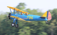 N43SV @ LFFQ - You can buy a ride in a Stearman at la Ferte Alais - by olivier Cortot