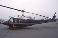 69-6619 @ ETAR - USAF Bell UH-1N Iroquois VP helicopter at Ramstein air base, 1988 - by Van Propeller