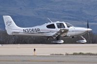 N306SR @ KBOI - Starting take off roll on RWY 10R. - by Gerald Howard