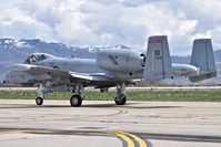 80-0276 @ KBOI - Taxiing to RWY 10R.  190th Fighter Sq., 124th Fighter Wing, Idaho ANG. - by Gerald Howard