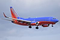 N754SW @ KBOI - Landing RWY 10L.