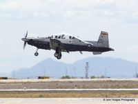 02-3672 @ KABQ - Taking off Rwy 08 - by John Hodges