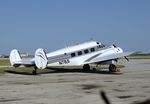 N7BS @ KFTW - Beechcraft E18S Twin Beech at the Vintage Flying Museum, Fort Worth TX