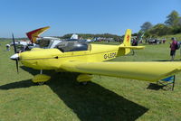 G-LEDE @ EGHP - G-LEDE  at Popham 5.5.18 - by GTF4J2M