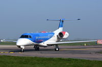 G-RJXL @ EGSH - Just landed and with Loganair logo's. - by Graham Reeve