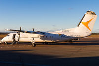 C-GYCV @ CYQM - Charter Flight. - by Tim Lowe