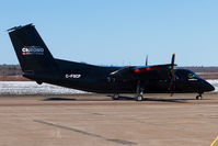 C-FGCP @ CYQM - Taxiing for deparutre after acting as a QMJHL playoff charter. - by Tim Lowe