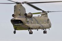 ZH891 @ EGFP - Visiting RAF Chinook helicopter - by Roger Winser